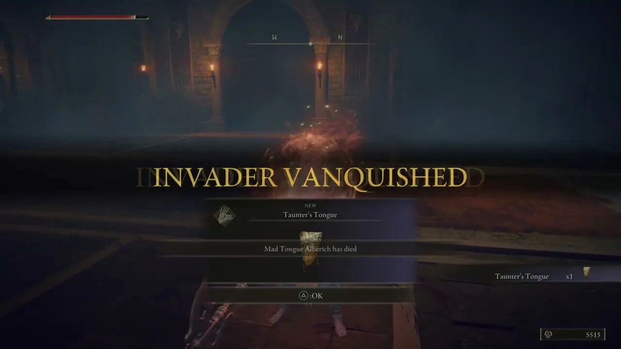 Elden Ring Mad Tongue Alberich Boss Battle Taunters Tongue