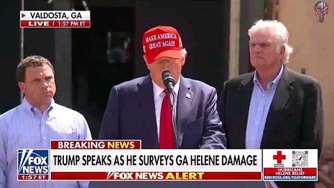 Trump Speaks As He Surveys Helene Damage (From JGM'S PF, See Description Box)