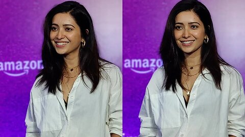 Asha Negi On The Blue Carpet of Tamannaah Bhatia Series Jee Karda Streaming on Amazon Prime