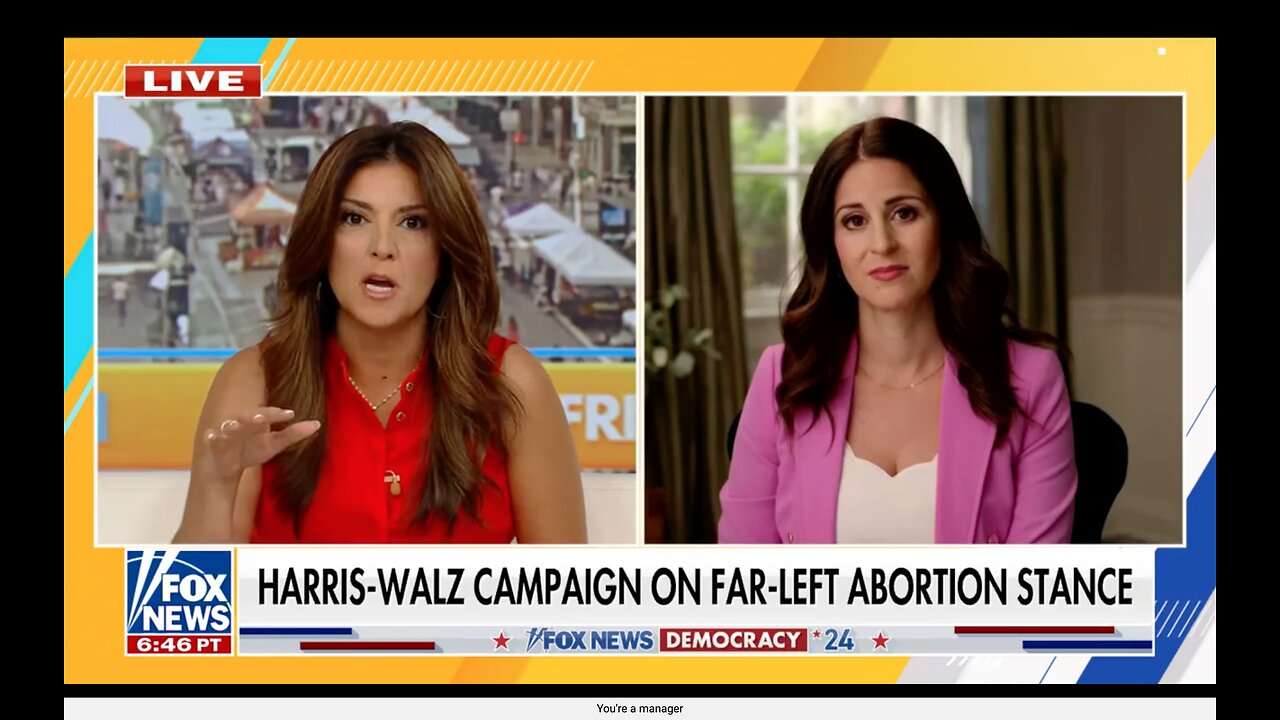 Harris-Walz Is The Most Pro-Abortion Ticket - Lila Rose on Fox News