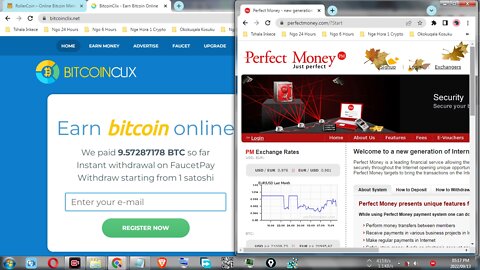 Make Free Money Viewing Paid To Click Adverts At BITCOINCLIX And Instant Withdraw At Perfect Money