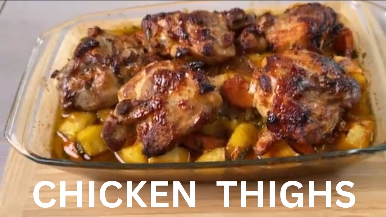 I cook almost every day! Chicken thighs and potatoes. Like it very much