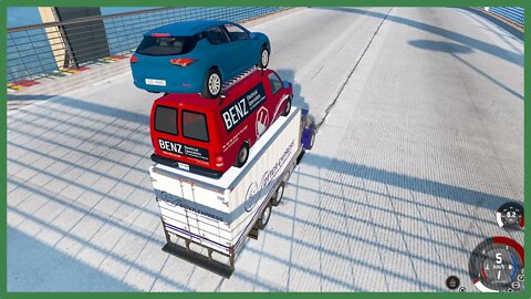 TruckFails | Transport trucks epic #58 | BeamNG.Drive |TrucksFails