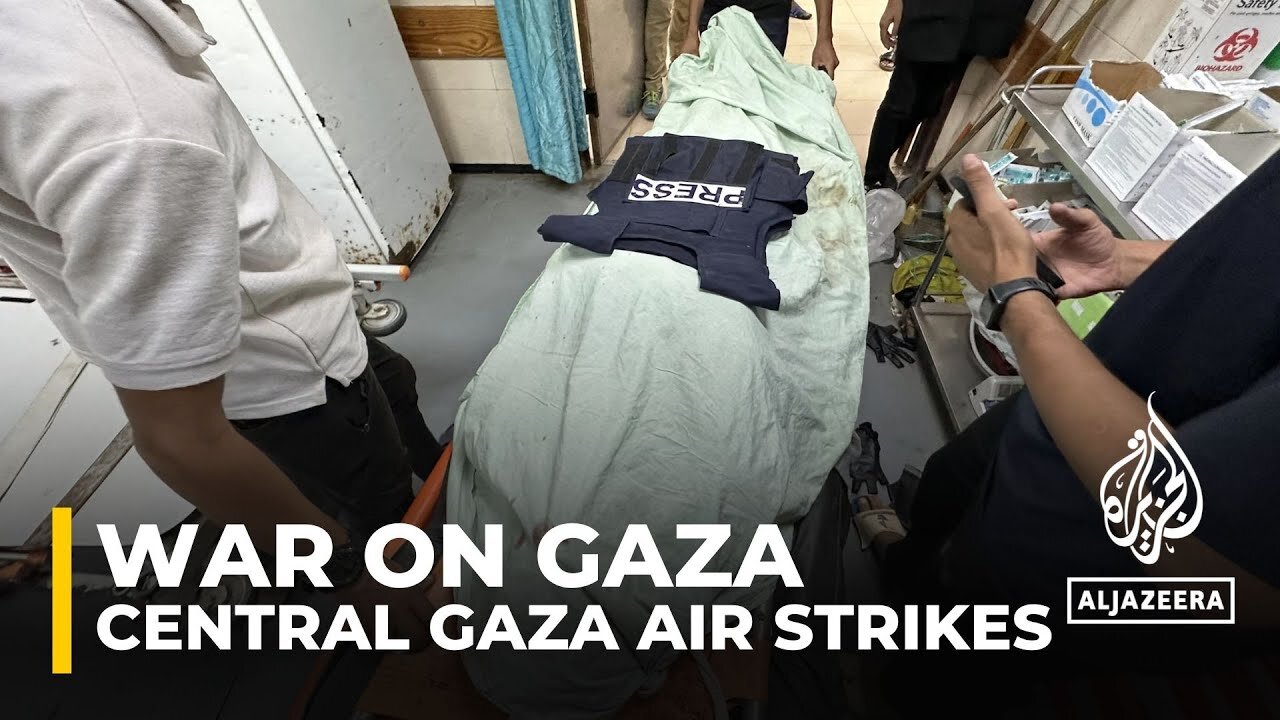 Israeli air strikes target central Gaza: At least 17 people killed since Wednesday morning