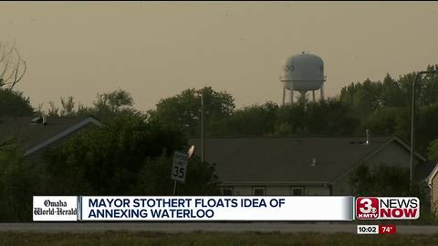 Mayor Stothert floats idea of annexing Waterloo