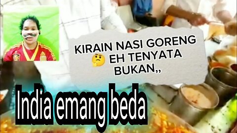 #kuliner India yang viral dan banyak pembelinya