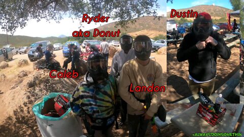 Paintballing in Barona at Giant Paintball