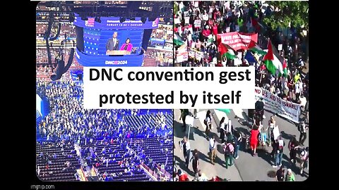 DNC convention protested by itself