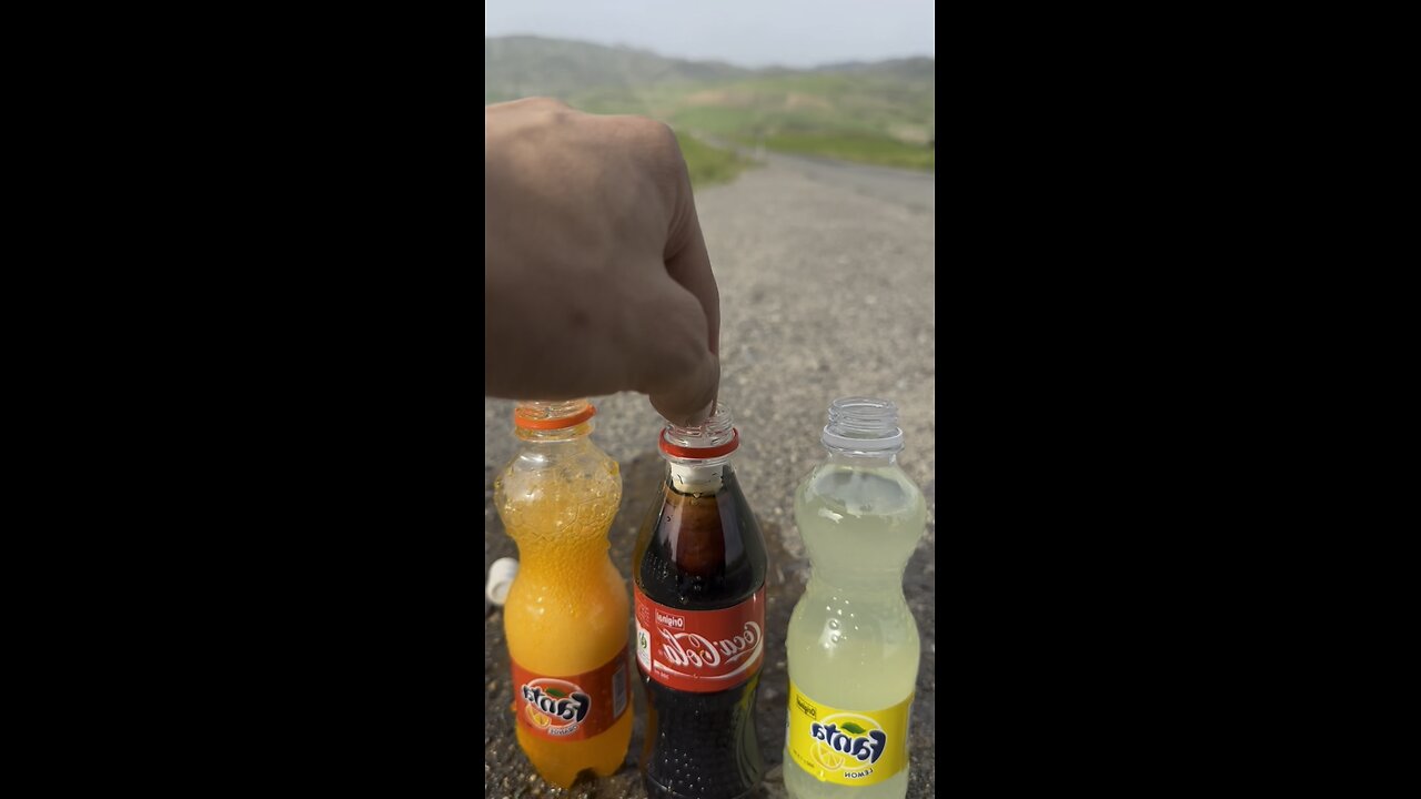 Coca Cola, Fanta, Sprite und Mentos | Experiment