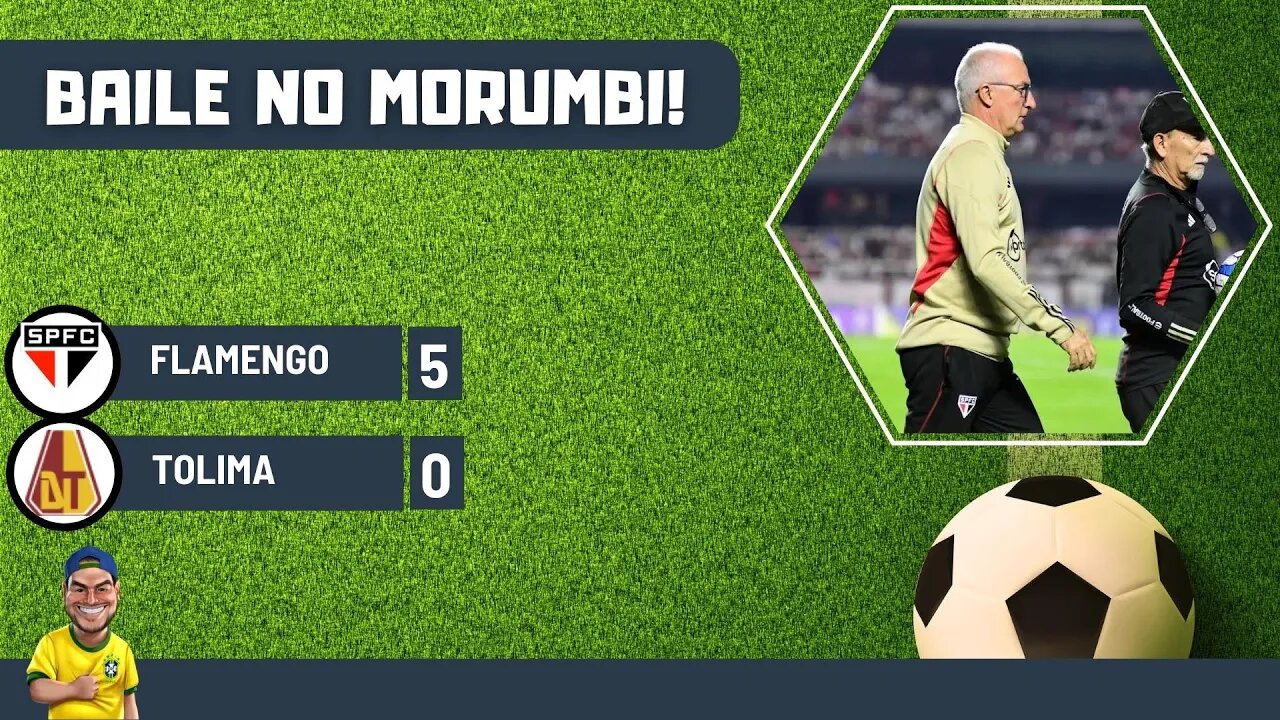 Ficou fácil e Tricolor fez bonito