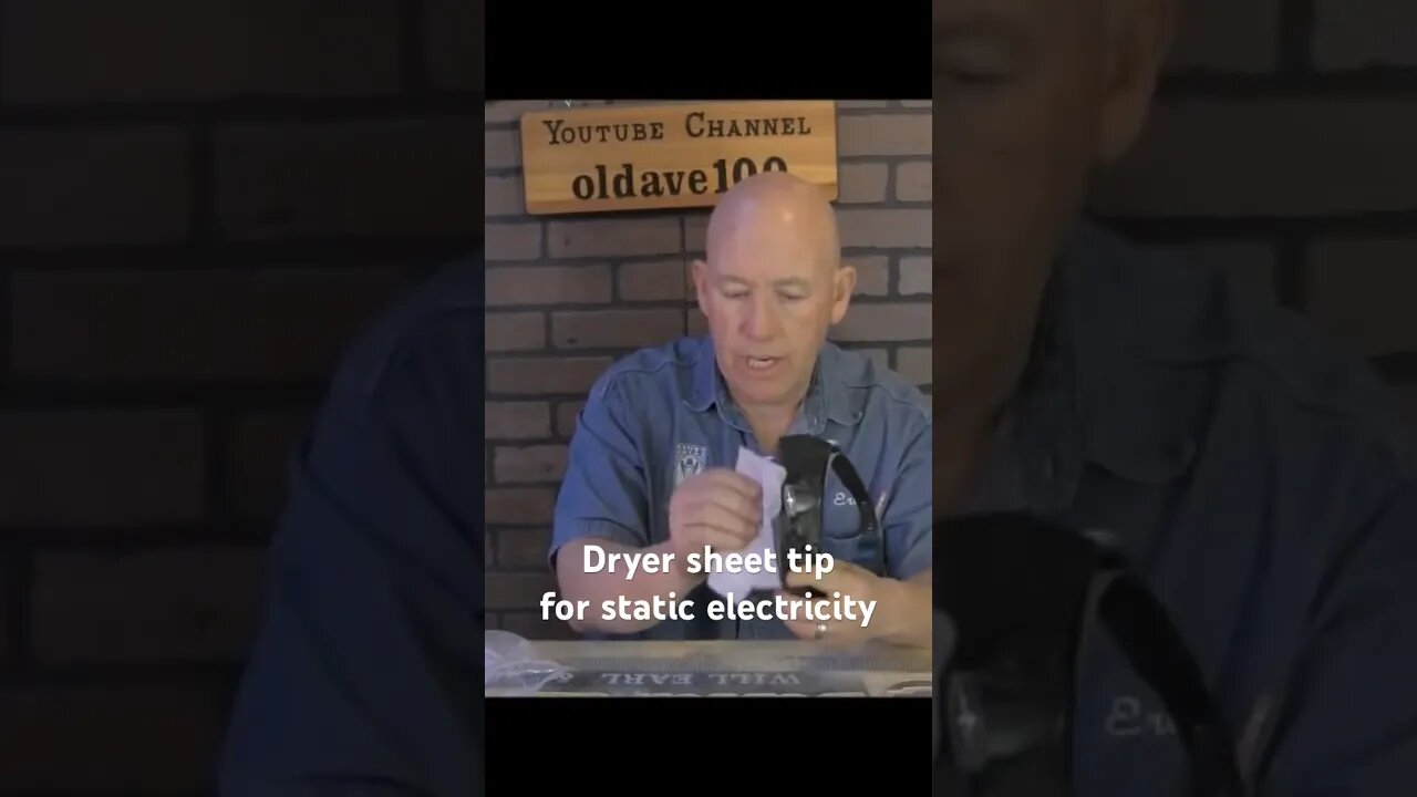 Tip I shared on video back in 2016 to combat static electricity. #staticelectricity #dryersheets