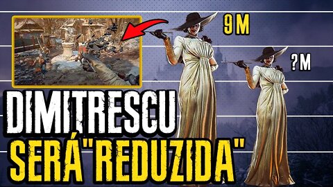 Tamanho De Lady Dimitrescu Na Dlc Winters Será Diminuído • Resident Evil Village.