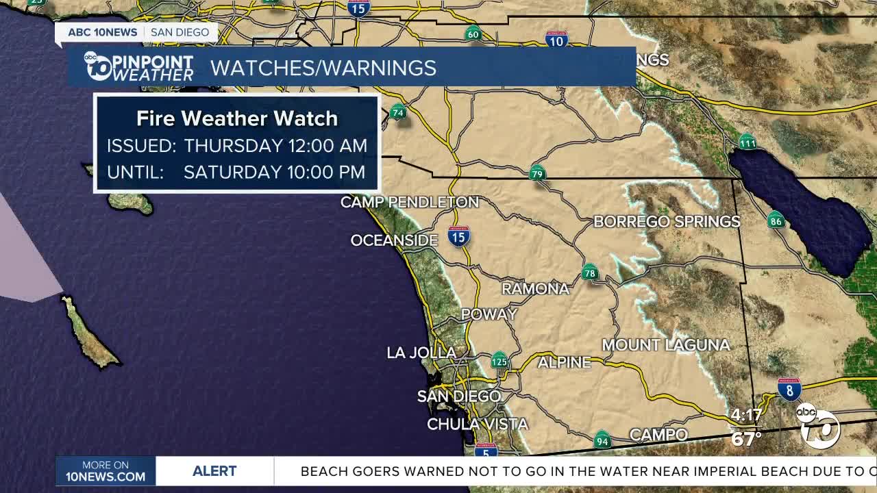 ABC 10News Weather With Meteorologist Angelica Campos