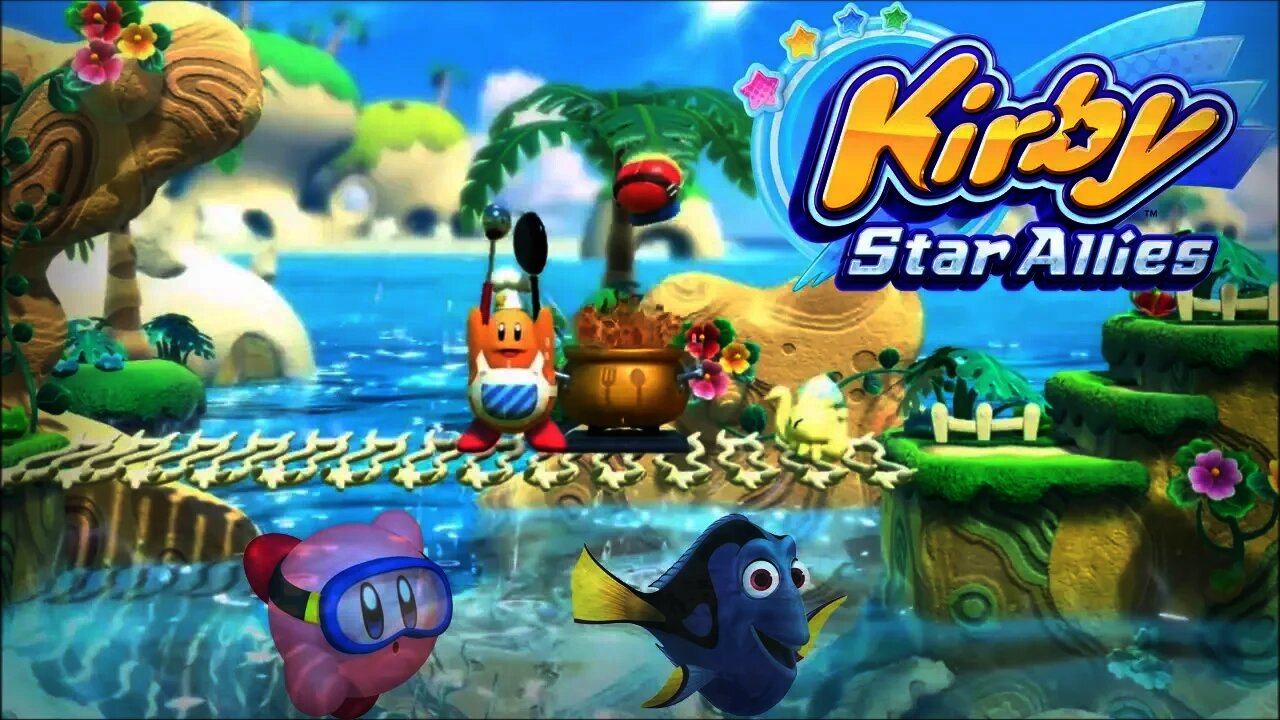 Just Keep Swimming!!!: Kirby Star Allies #8