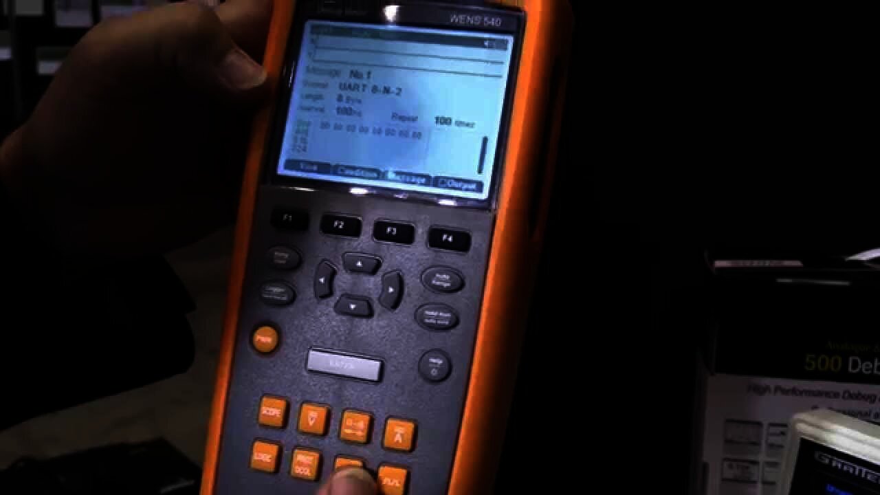 WENS 540 Handheld 10MHz Oscilloscope and Debug Meter