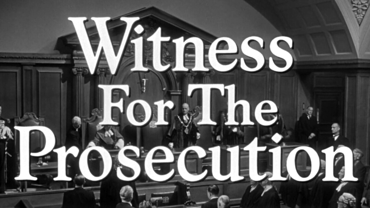 Witness For The Prosecution (1957) ~ Full Movie ~