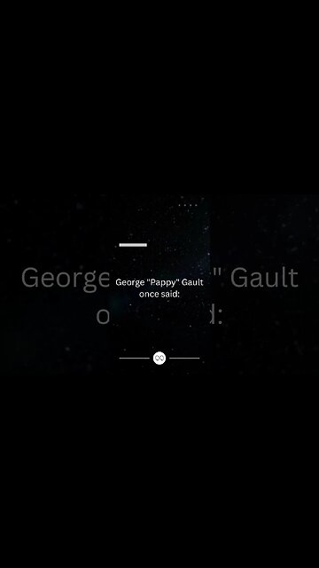 Robert Pappy Gault quote | Talkin Fight #boxinghistory