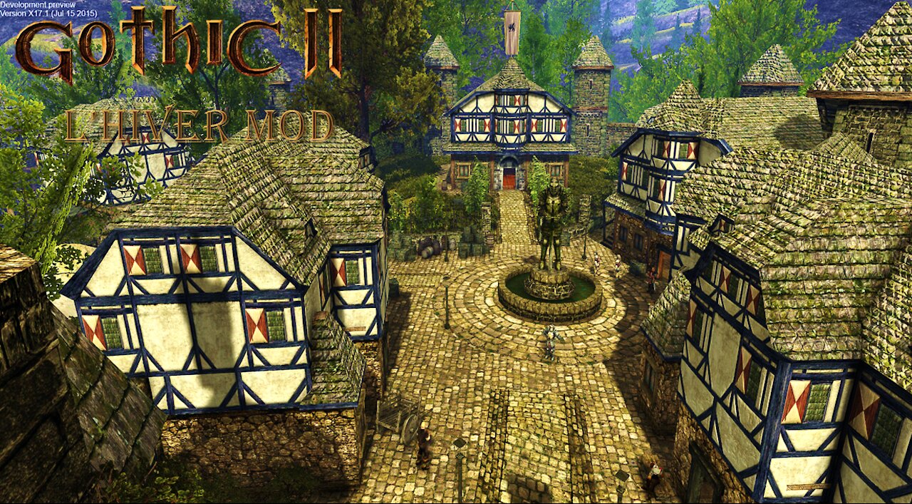 Gothic 2 (L'Hiver Mod) Chapter 1 - City of Khorinis Part 2 (All Quests, No Commentary)