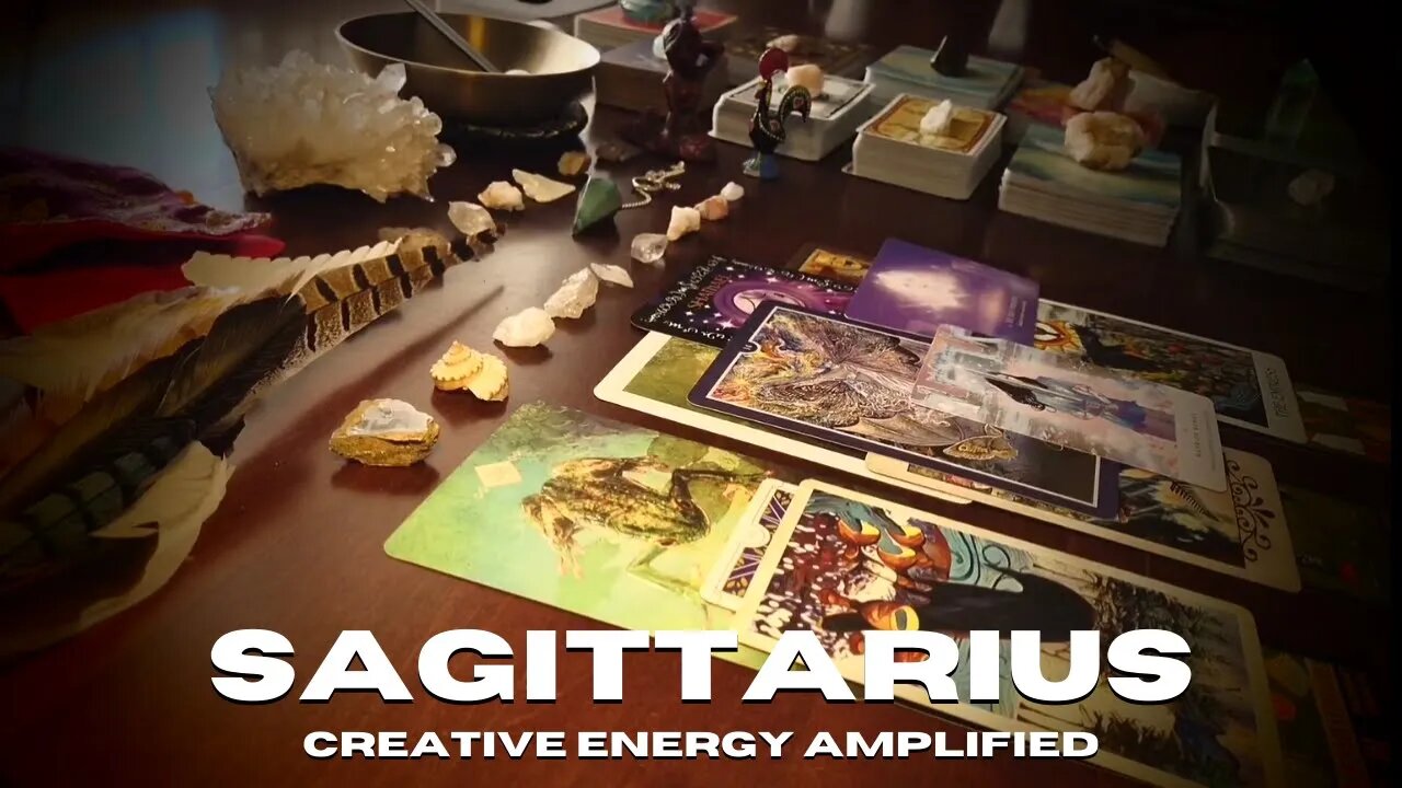 Sagittarius Meditative Oracle Reading | Clearing Out the Clutter | Leveling Up With Creative Energy