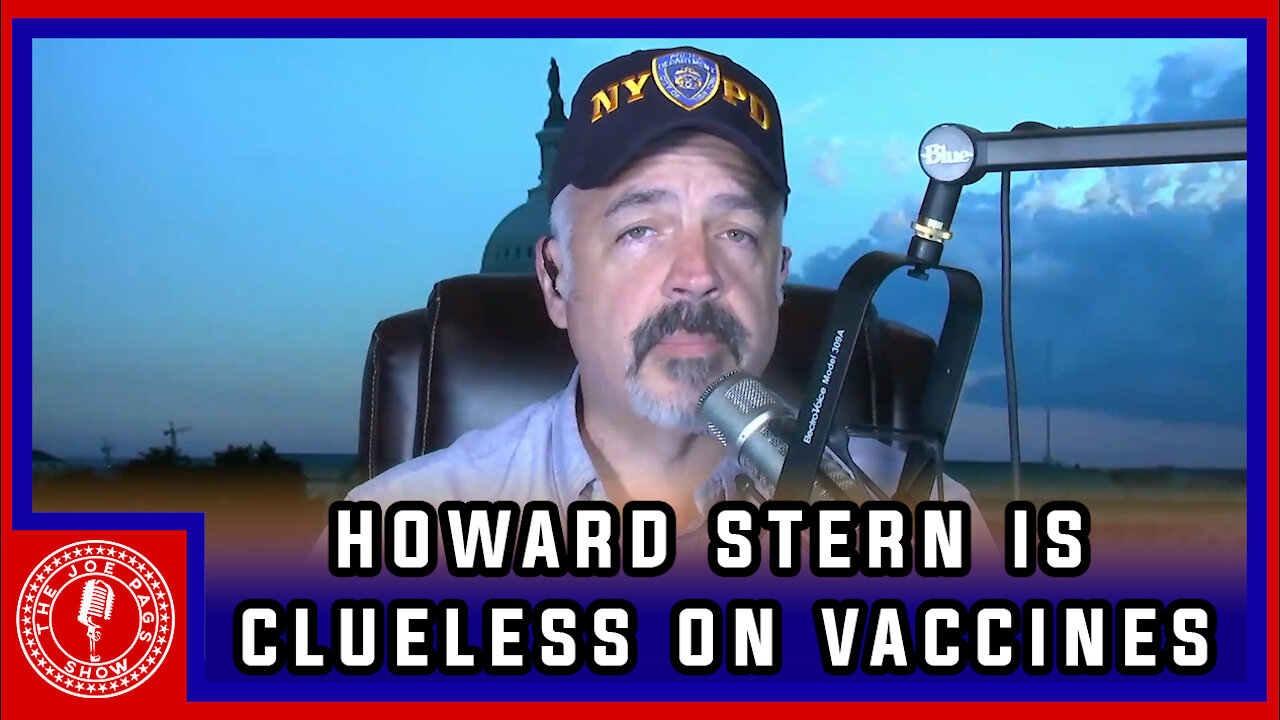 Howard Stern, You are DEAD WRONG on the Unvaccinated