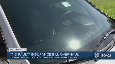 No Fault insurance bill changes proposed