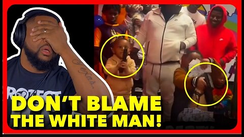 Black TODDLERS FLASH Guns At Kids Birthday Party