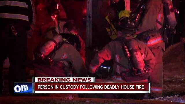 One person arrested, one dead after Buffalo house fire