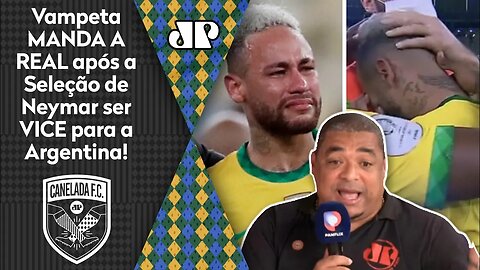 "O Neymar CHOROU igual CRIANÇA! E TODO MUNDO sabe que..." Vampeta MANDA A REAL após VICE da Seleção!