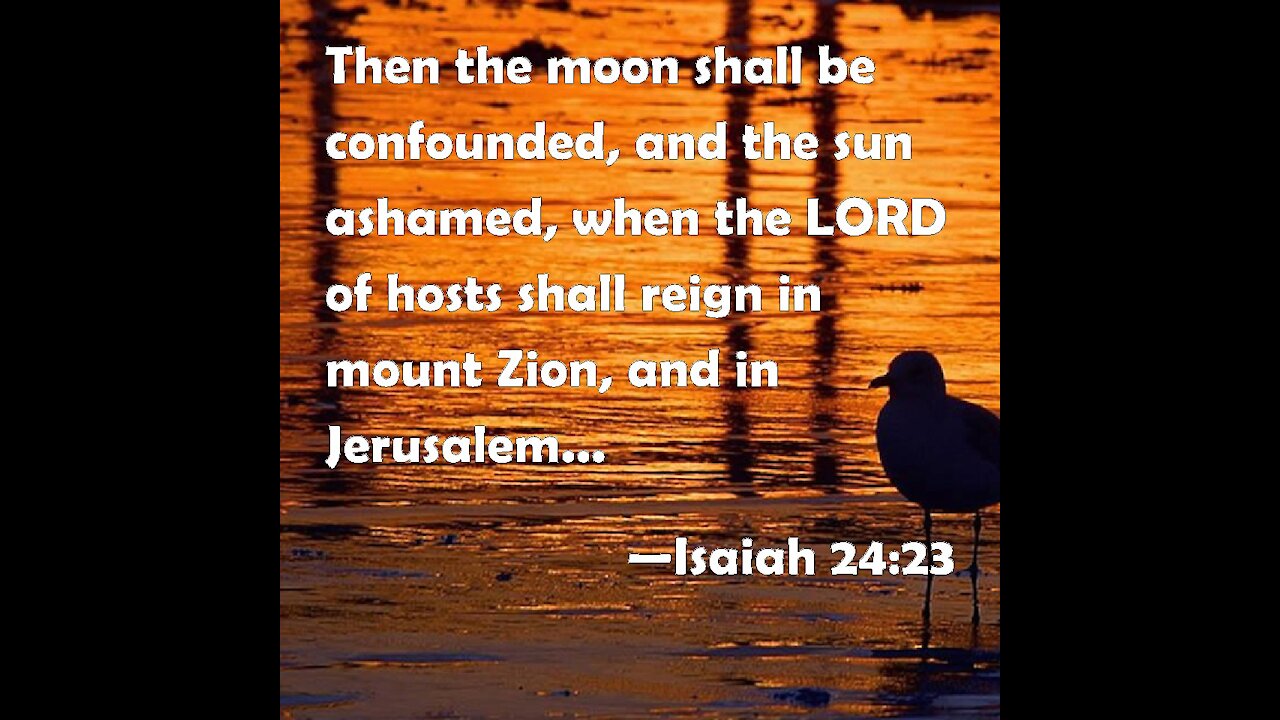 Isaiah 24, The Day of the Lord