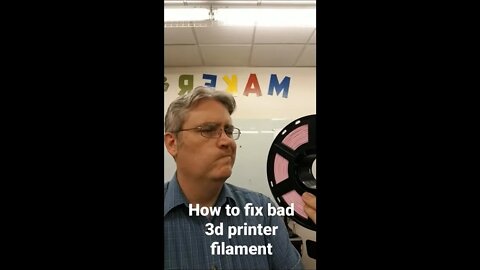 PSA How to fix bad 3D printer filament