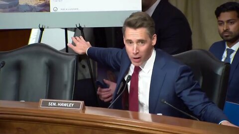 DHS Sec Alejandro Mayorkas Lashes Out When Sen. Hawley Asks About Antisemitic Posts By DHS Employee