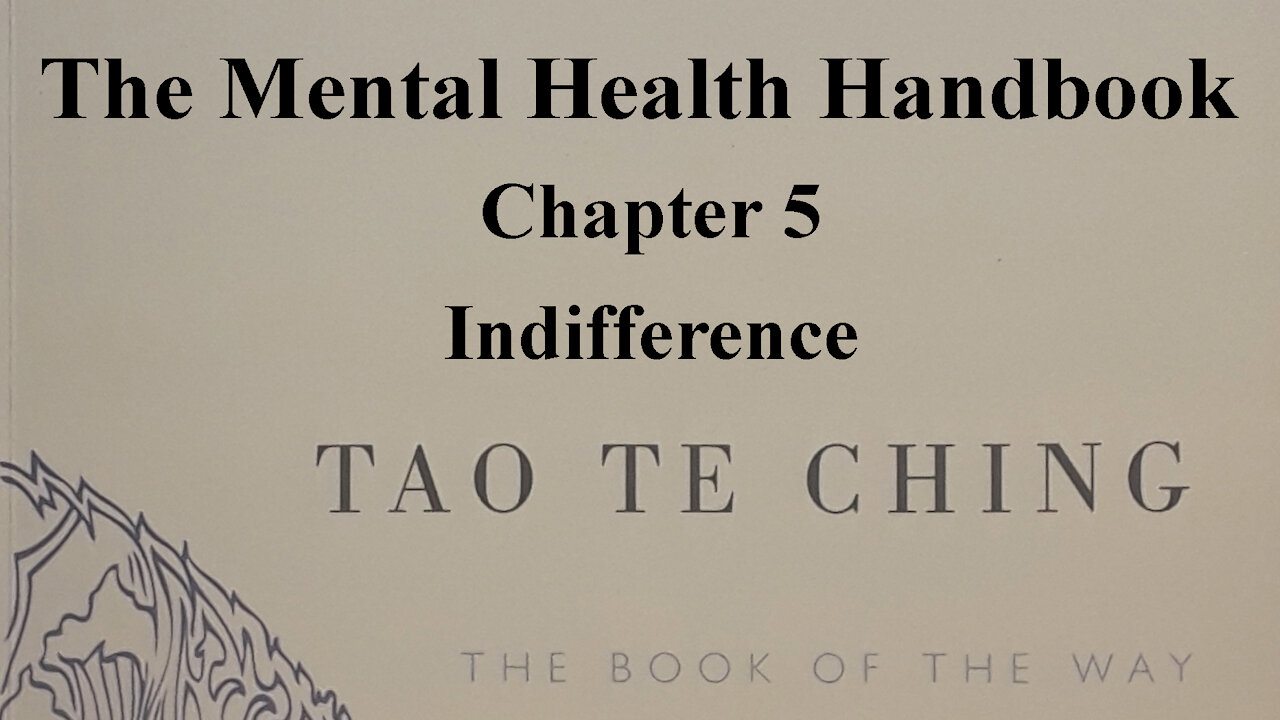 The Mental Health Handbook Ch5 Indifference