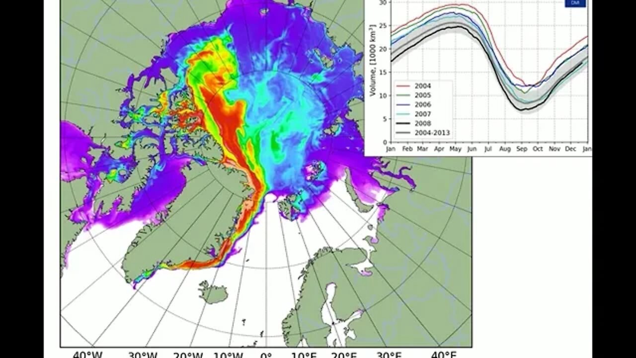 Winter 2008-2009 Arctic Sea Ice Loss