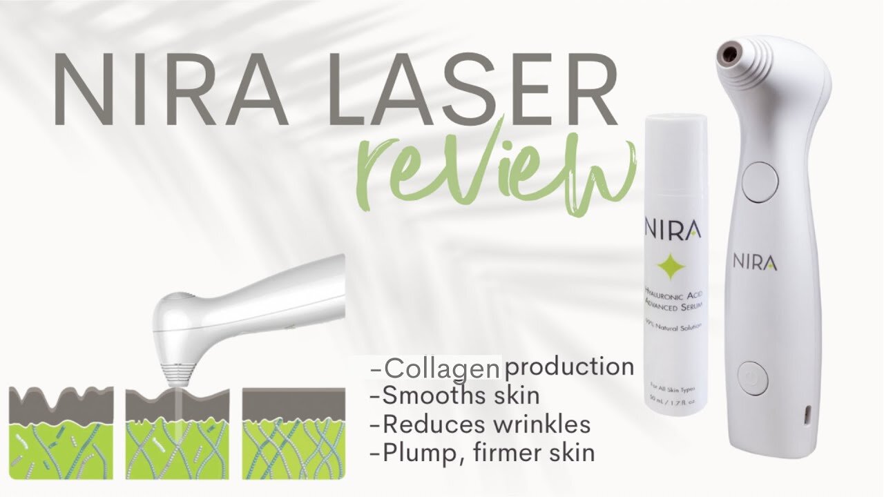 NIRA LASER Review // Reduce under eye wrinkles