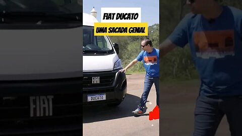 Uma sacada genial do Fiat Ducato