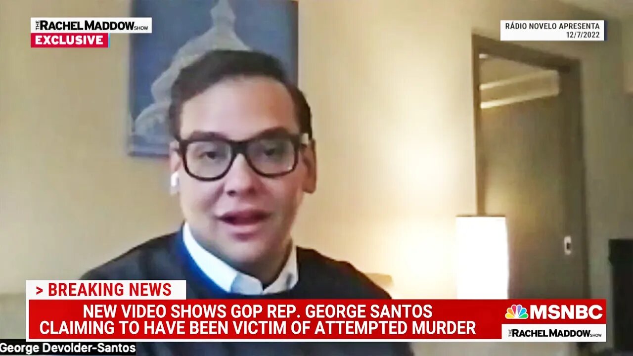 George Santos Says He Survived Assassination Attempt