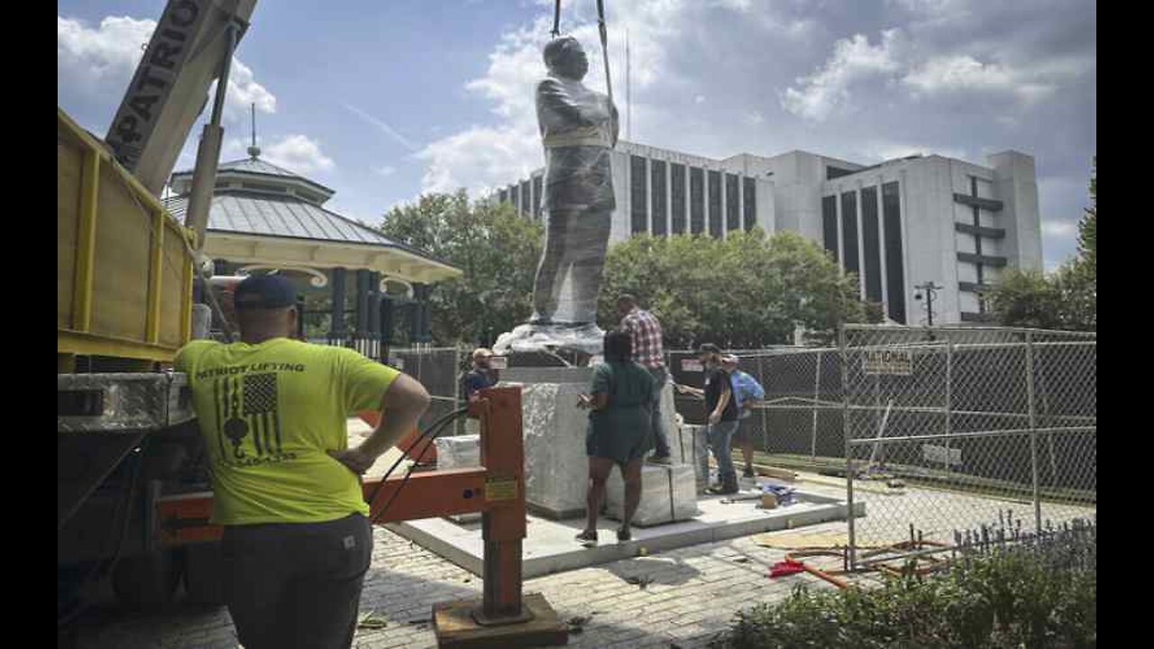 John Lewis Statue Replacing Confederate Monument in Georgia