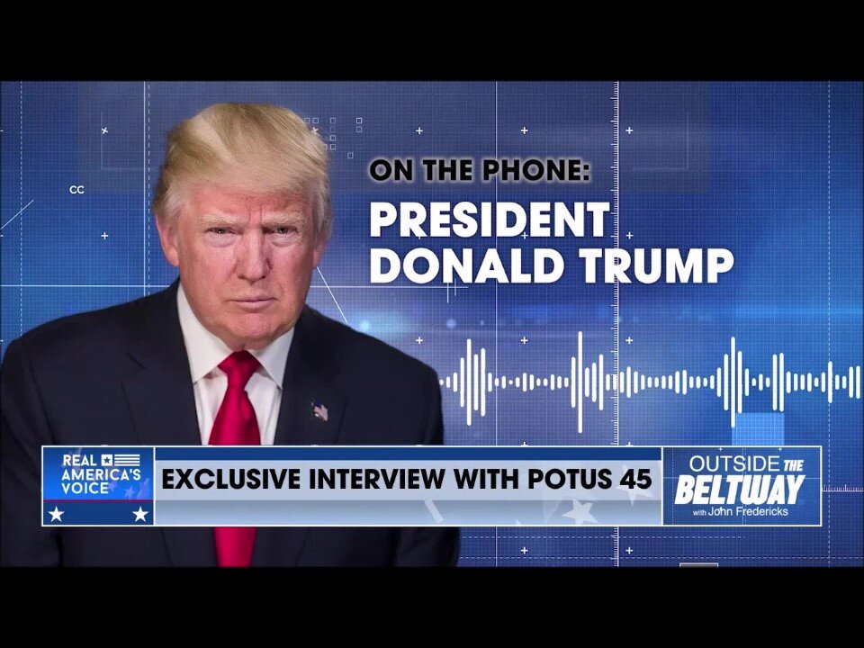 Exclusive President Trump Interview on The John Fredericks Show