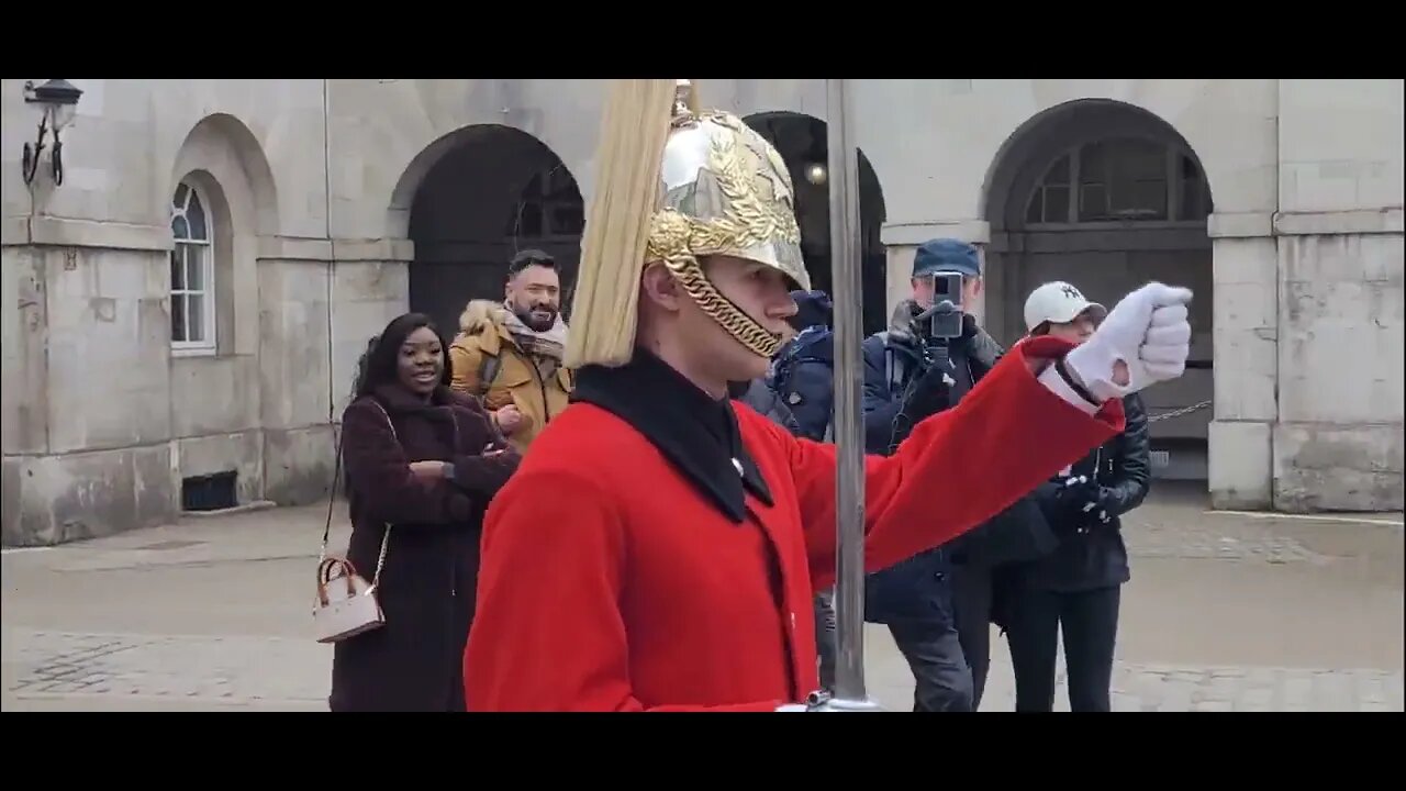 The bell rings. get out if the arches