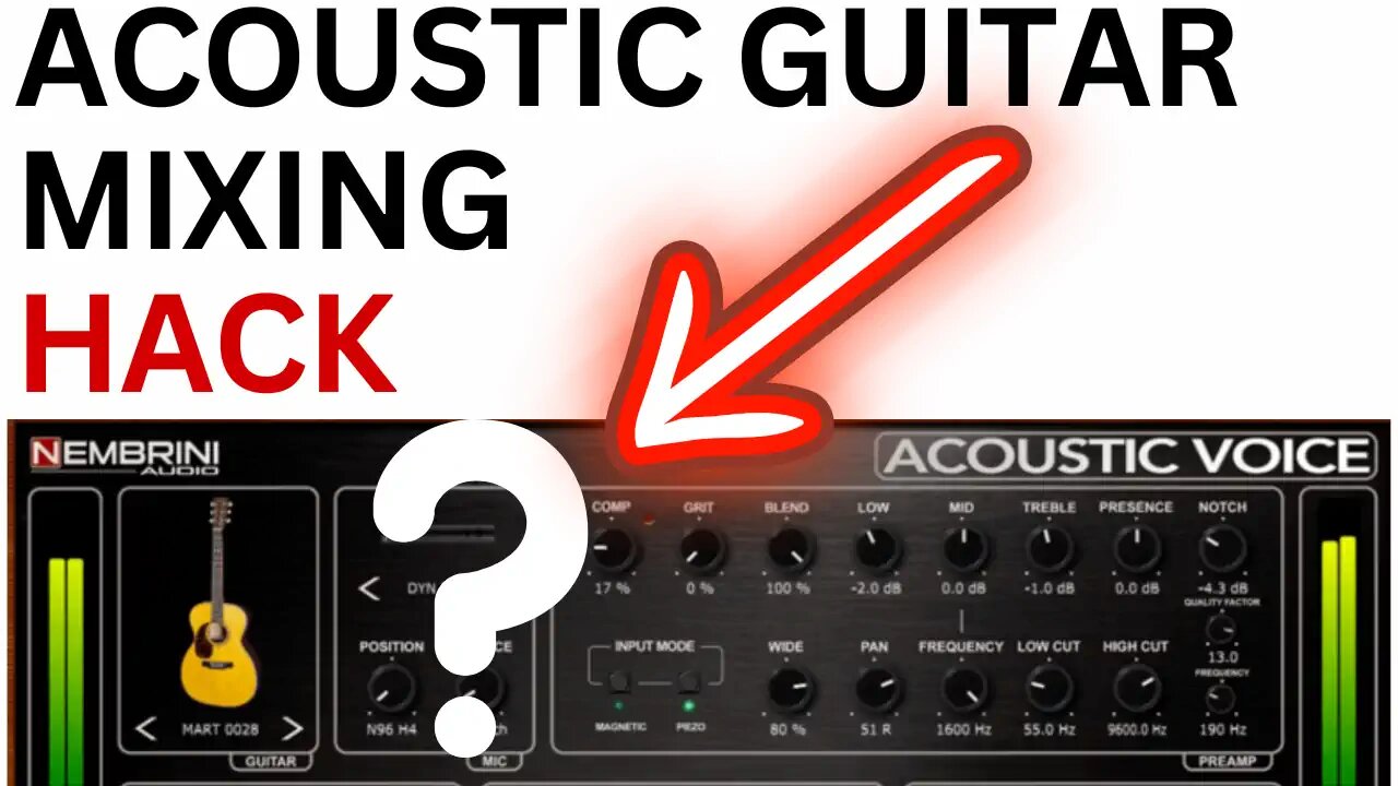 Transform Your Acoustic Guitar's Sound Instantly – Here's How! VST AU AAX iOS Plugin