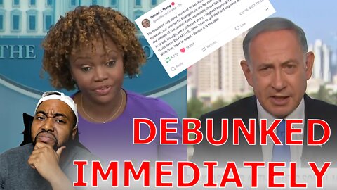 Karine Jean Pierre's Latest DESPERATE Smear Against Trump DEBUNKED Immediately!