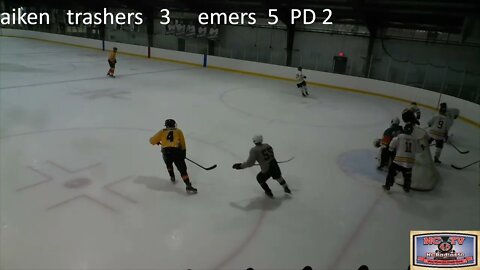 NCTV45 Presents HAHL Hockey EMERS Vs AIKEN TRASHERS NOV 13 2022