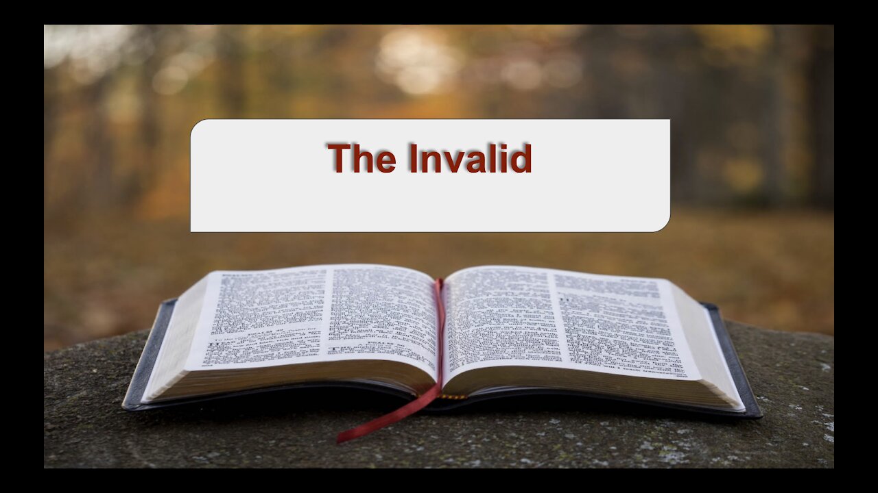 The Invalid on Down to Earth but Heavenly Minded Podcast