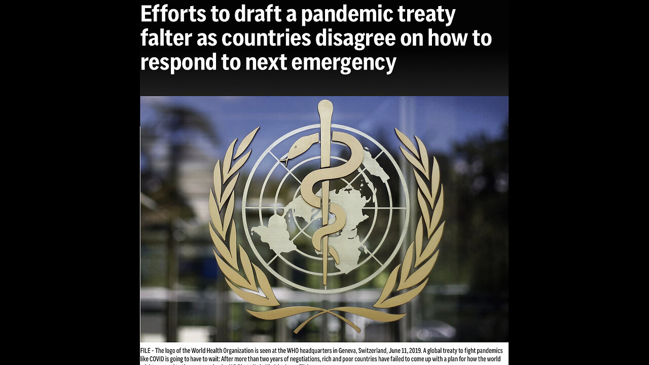 Global treaty to fight pandemics like COVID is going to have to wait | AP News