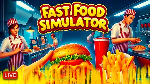 🔴LIVE - I'M WORKING AT MCDONALDS! Fast Food Simulator | #RumbleTakeover #RumblePremium