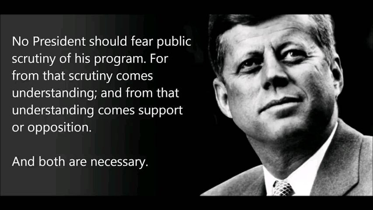 JFK Full Speech To MSM