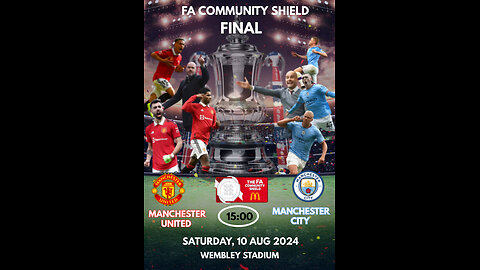 FOOTBALL HIGHLIGHT💢MANCHESTER UNITED vs MANCHESTER CITY 💢 ENGLAND COMMUNITY SHIELD CUP💢