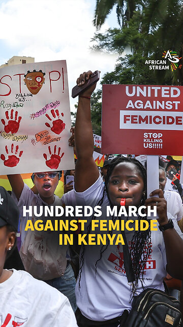 HUNDREDS MARCH AGAINST FEMICIDEIN KENYA