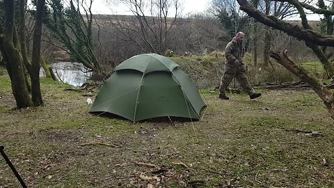 Checking ton see if I am in the frame before filming . Dartmoor 26th March 2023