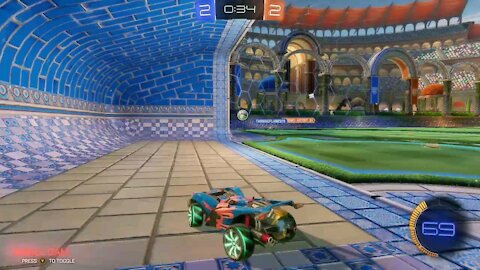 Casual 2v2s my favorite(rocket league)